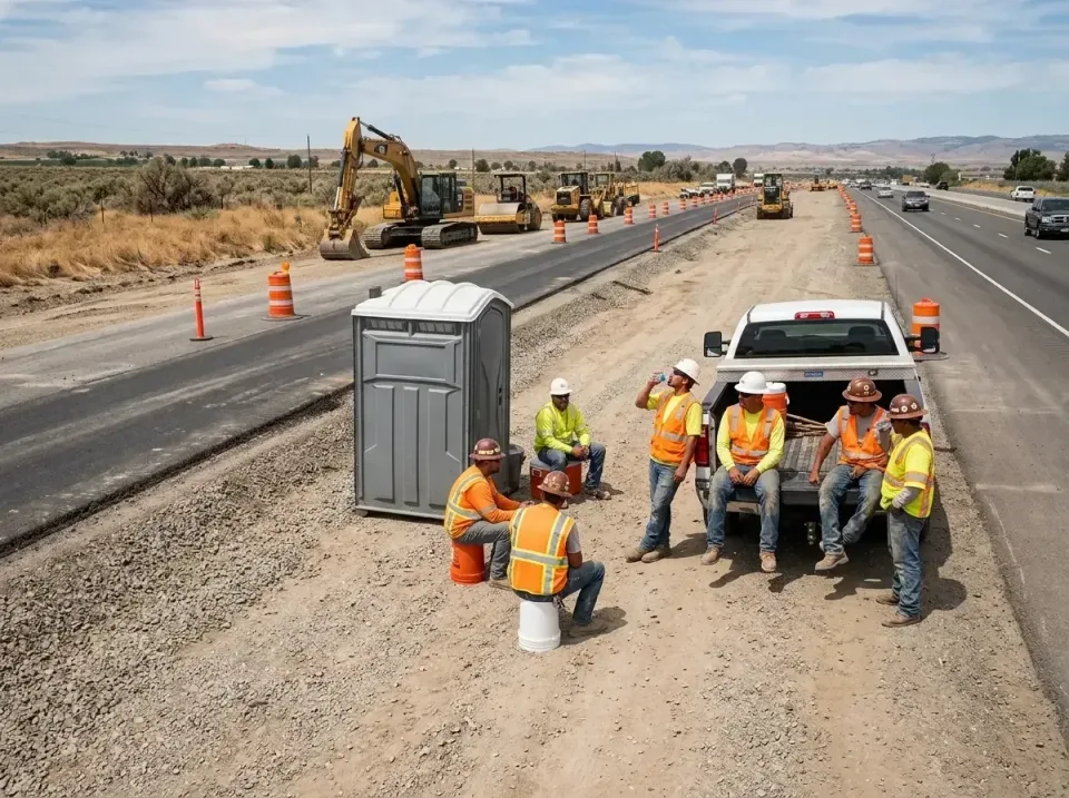 highway-road-construction-crew-007 — frequently asked questions, Porta Potty and Restroom Rentals in Columbus, WI